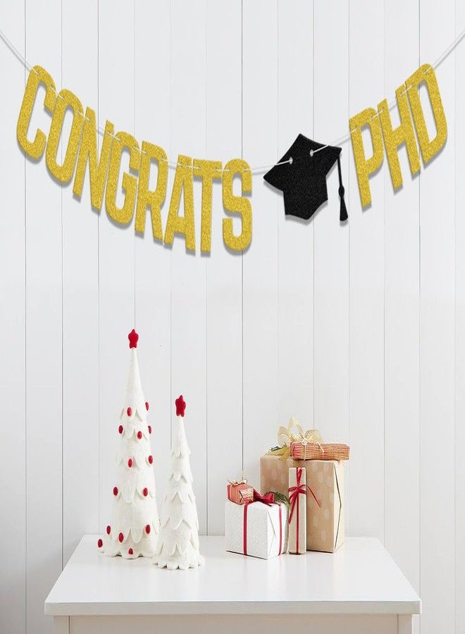 WFKLDF Congrats PhD Banner PhD Graduation Banner PhD Graduation Decorations Class of 2025 Decorations Congrats Doctor Party Decor Supplies - Image 3